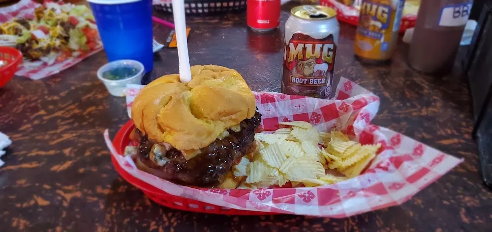Bluer Than Blooze Burger